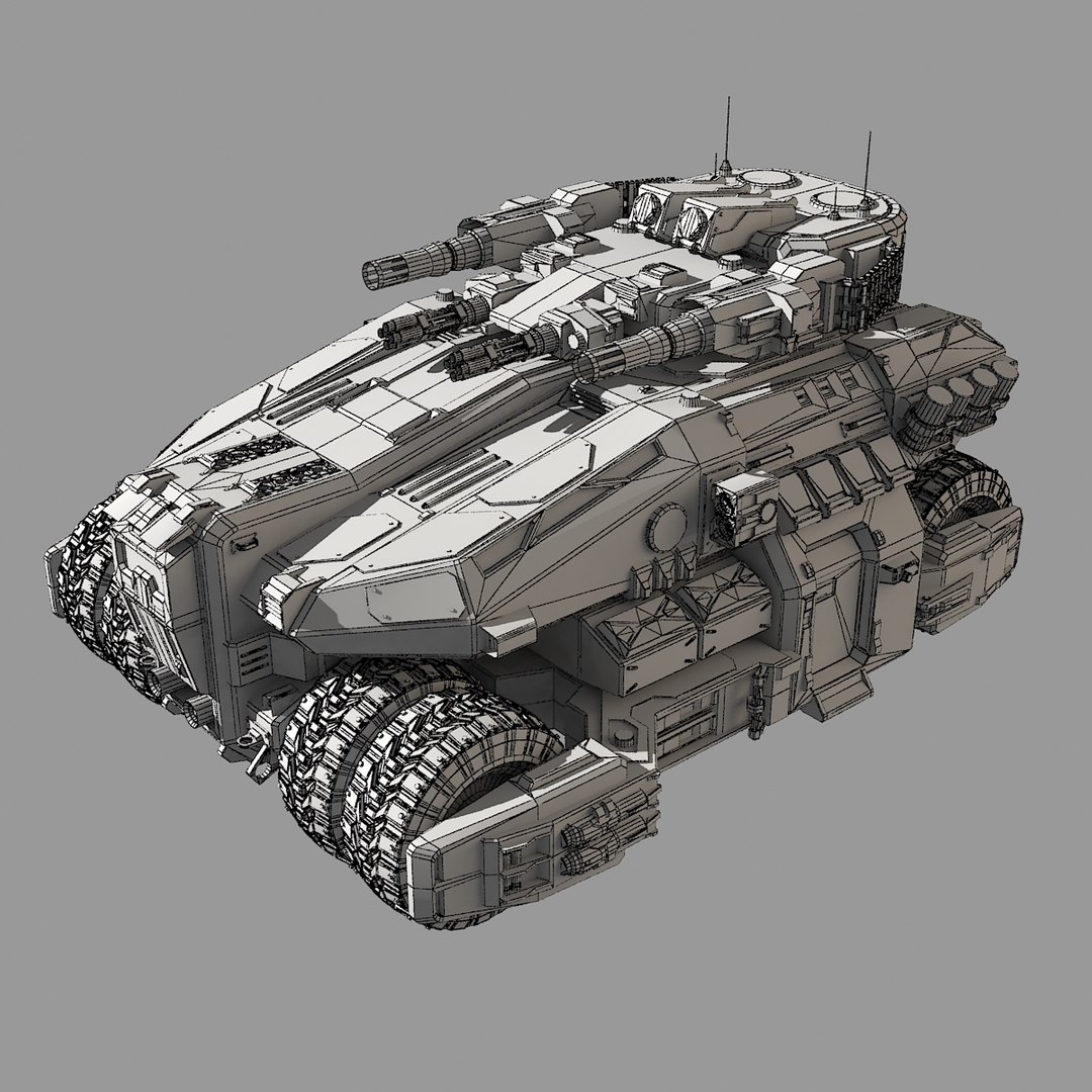 Sf vehicle scifi 3D model | 1147226 | TurboSquid