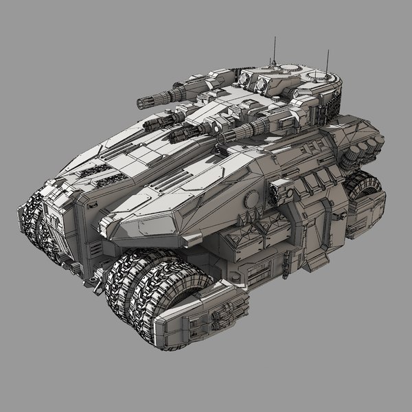 Sf vehicle scifi 3D model | 1147226 | TurboSquid