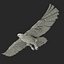 Bald Eagle Pose 7 3D Model