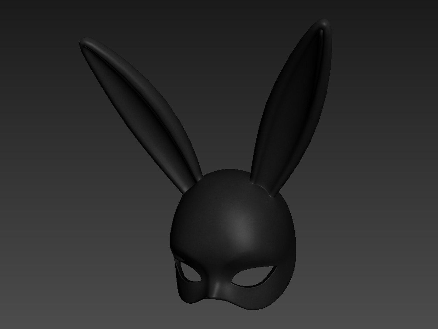 3D Rabbit Mask - TurboSquid 1423958