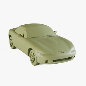 3D Mazda MX-5 1998 model
