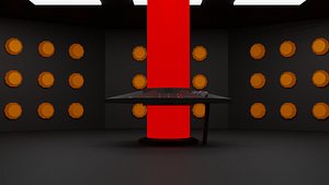 Tardis 3d model (interior