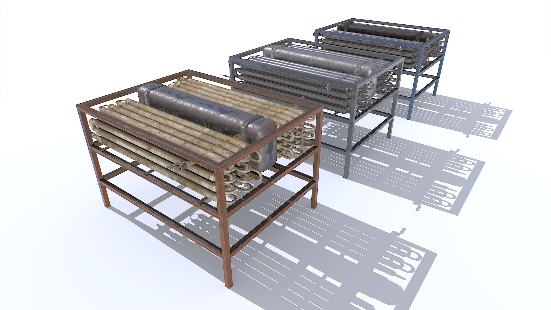 Industrial Machine Set 3D - TurboSquid 2138833
