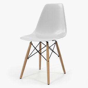 3D eames style modern chair