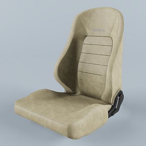 BRIDE EUROSTER II SPORTE Beige Seat 3D model