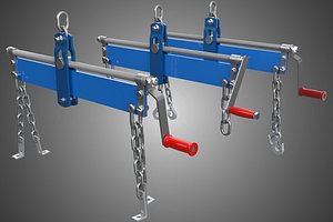 LEVELER BALANCER STABILIZER LOAD ENGINE HOIST CRANE SHOP RIGGING 3D model