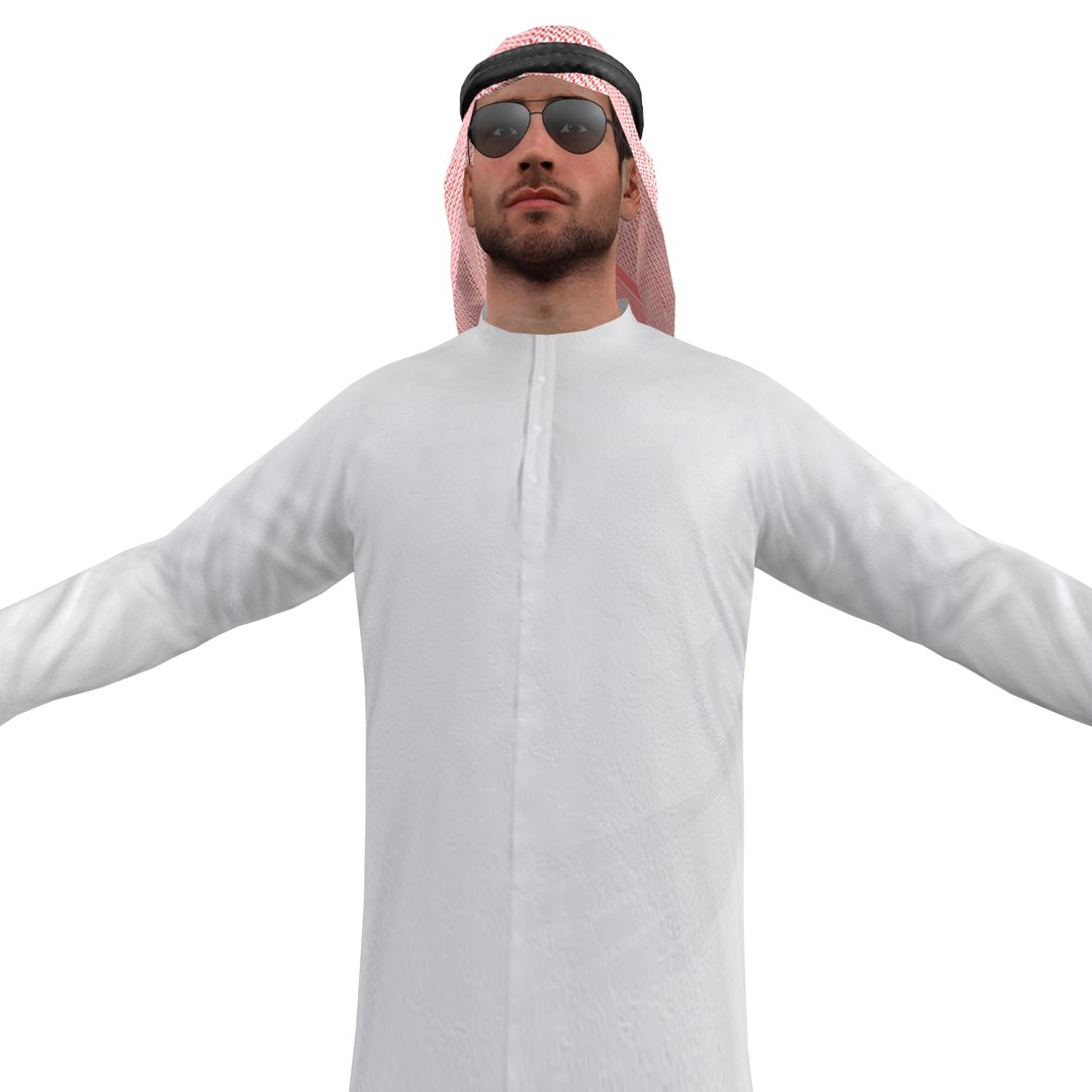 3ds Max Arab Man