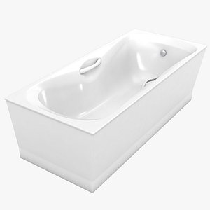 3d model of bathtube sonata
