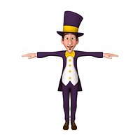 Magician Cartoon