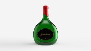Bocksbeutel Wine Bottle 3D model