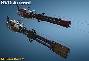 Minigun pack 2