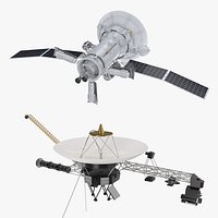 Communications Satellite and Voyager 1