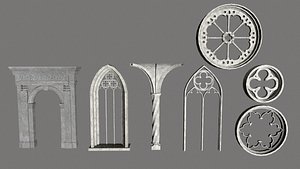 3D Gothicpackage model