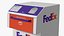 FedEx Package Drop Box 3D model