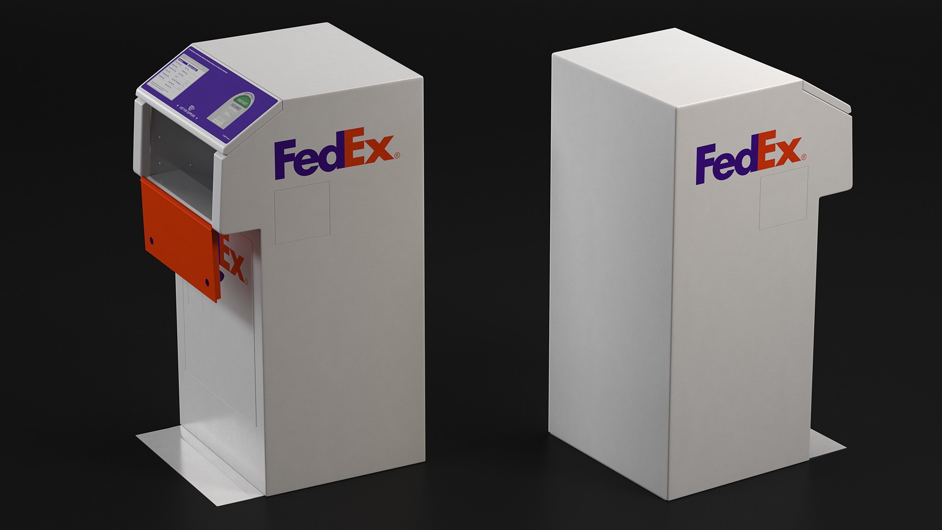 FedEx Package Drop Box 3D model https://p.turbosquid.com/ts-thumb/Vd/GYoHSa/I6/fedexpackagedropboxvray3dmodel007/jpg/1673226675/1920x1080/fit_q87/bfadc47c88b810b788e114d42f75e9ac0fae619d/fedexpackagedropboxvray3dmodel007.jpg