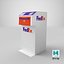 FedEx Package Drop Box 3D model