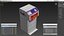 FedEx Package Drop Box 3D model