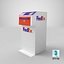 FedEx Package Drop Box 3D model