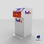 FedEx Package Drop Box 3D model