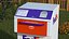 FedEx Package Drop Box 3D model