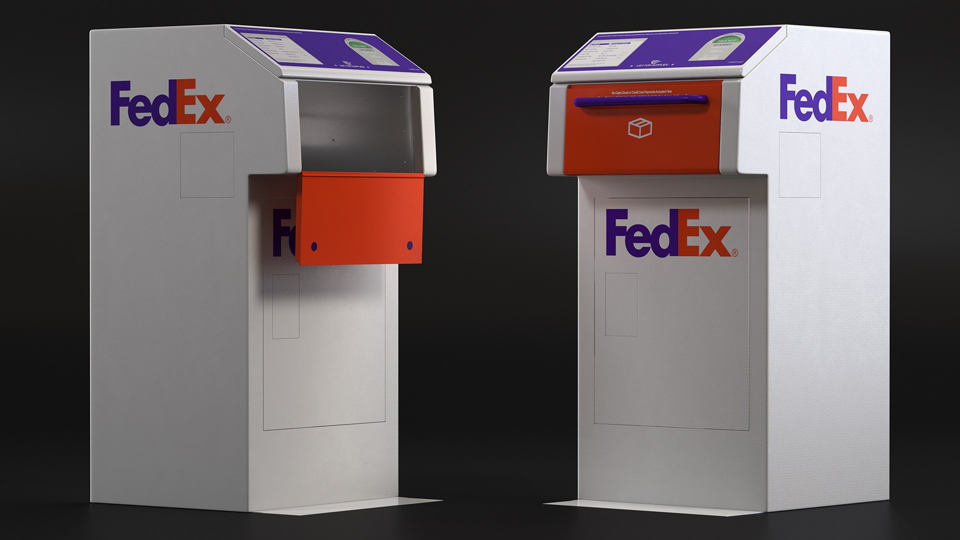 FedEx Package Drop Box 3D model https://p.turbosquid.com/ts-thumb/Vd/GYoHSa/k2/fedexpackagedropboxvray3dmodel006/jpg/1673226672/1920x1080/fit_q87/12430f29e51864cb0a265c543d85ee9a5f7c7c39/fedexpackagedropboxvray3dmodel006.jpg