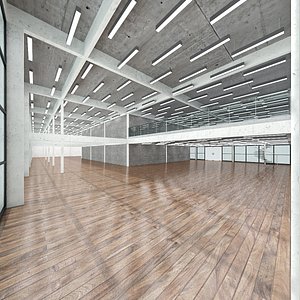 3D Loft and office space 4