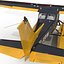 Cessna 172 Black Seaplane Rigged 3D Model