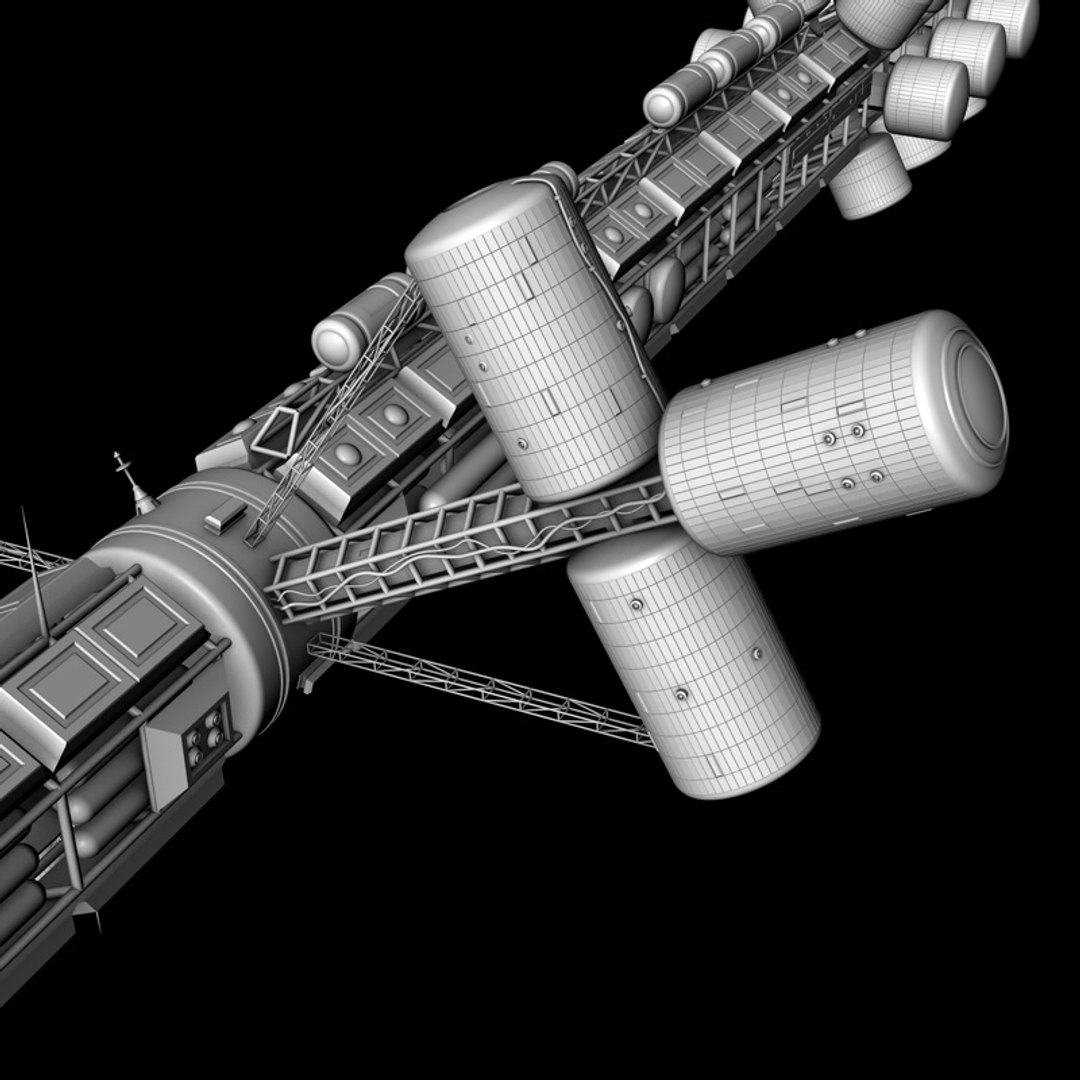 3d Mars Concept Ship Model