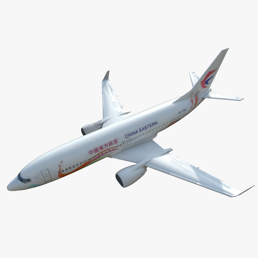 Boeing 737-800 MU 5735 China Eastern Airlines crashed PLANE 3D model ...