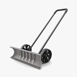 Wheeled Snow Shovel