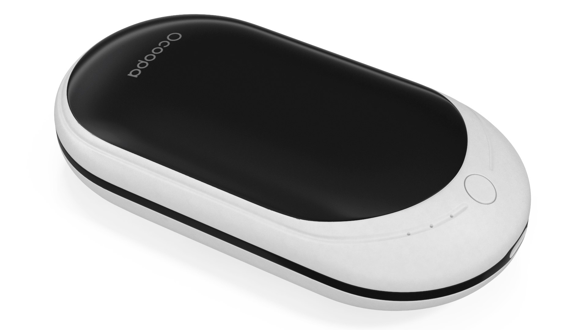 Electric Hand Warmer Ocoopa Black 3D model preview