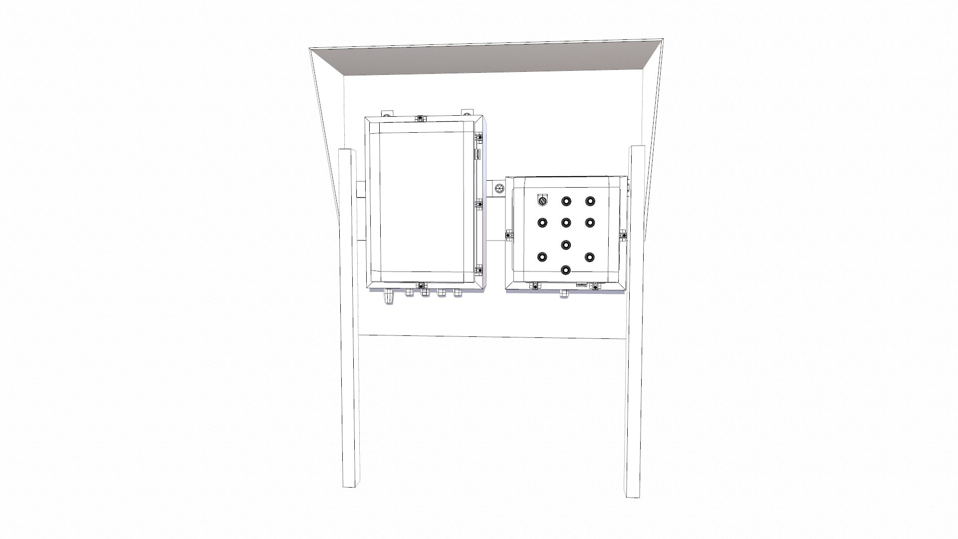 3D Electrical Panel - TurboSquid 2334004
