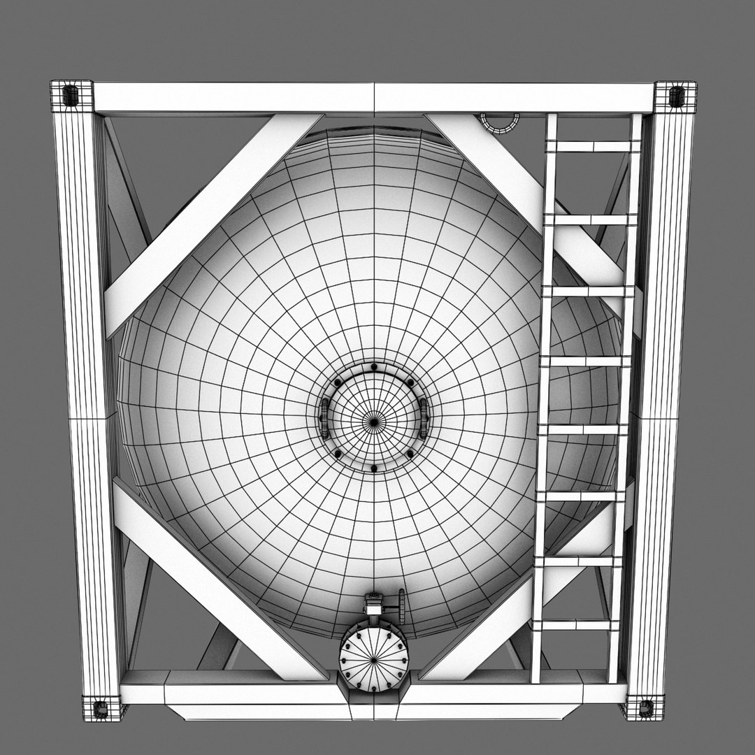 Iso 20ft Tank Shipping Container Max