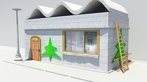 3d model home house building