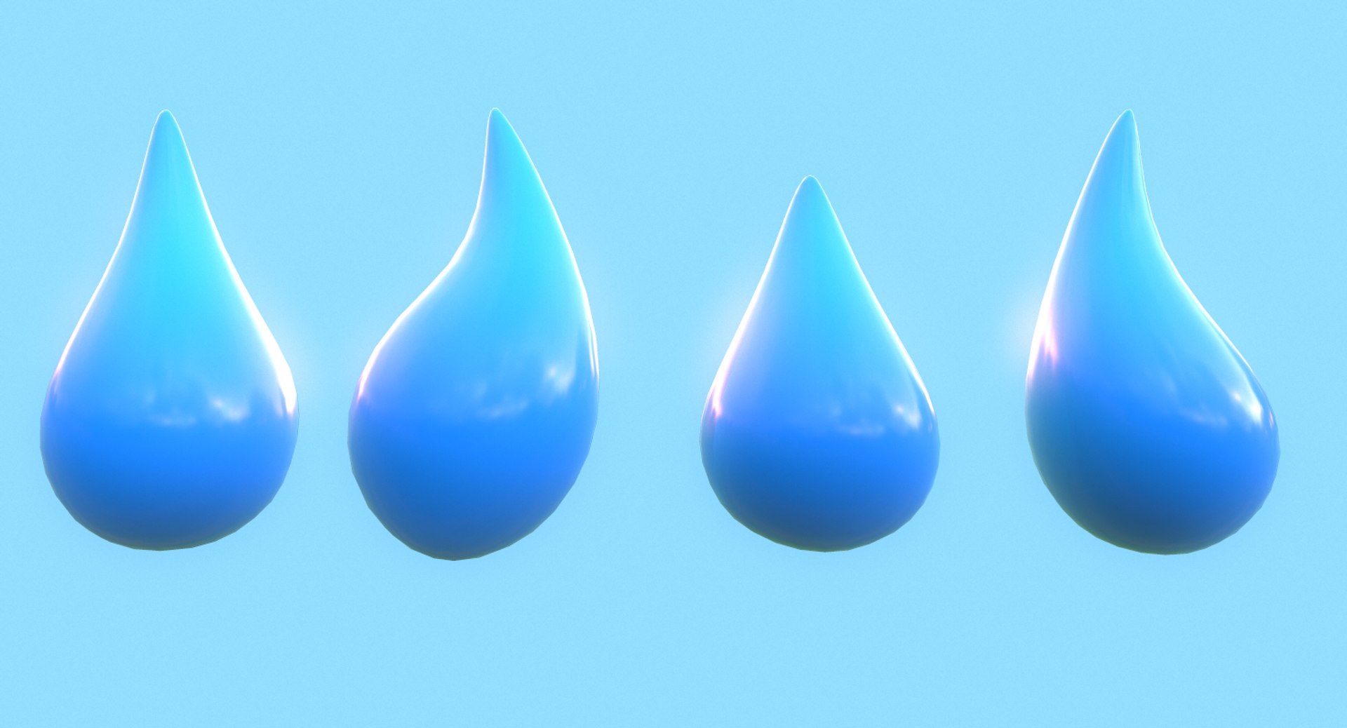 Water Drop Model - TurboSquid 1424939