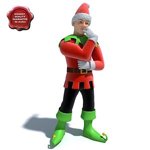 3ds max elf modelled