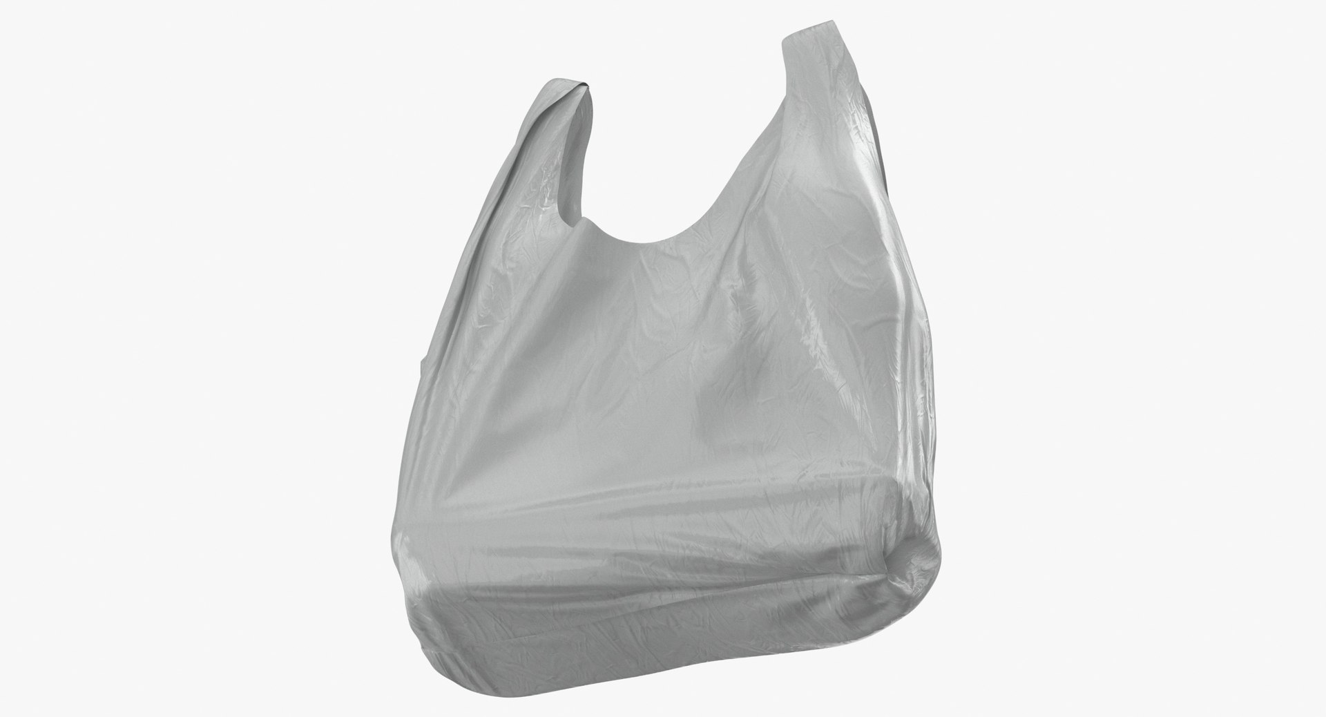 Bagged Groceries Plastic Bag 3D - TurboSquid 1868819