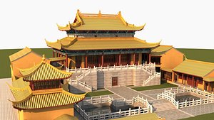 Chinese Temple 7 3D model