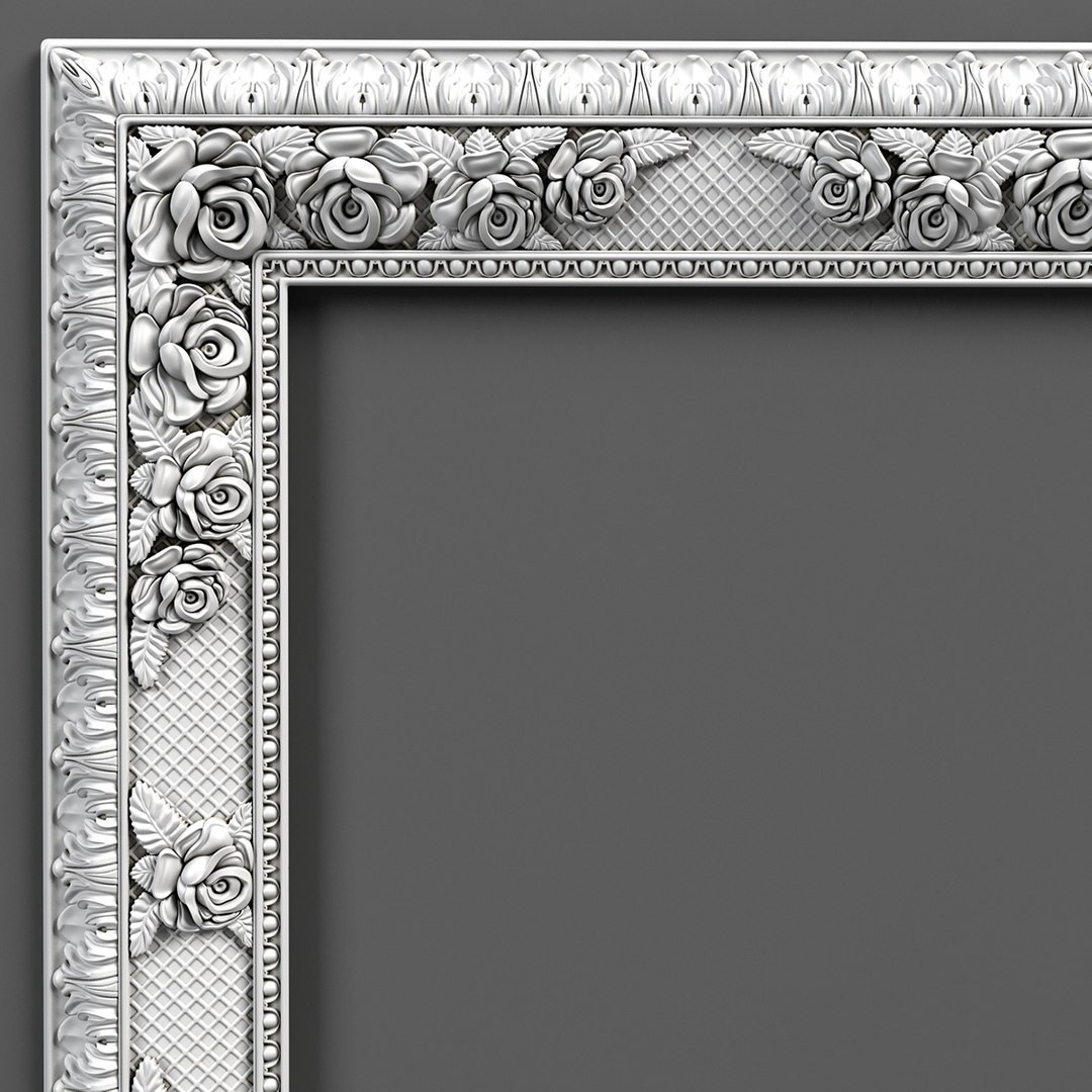 frame designed 3d max