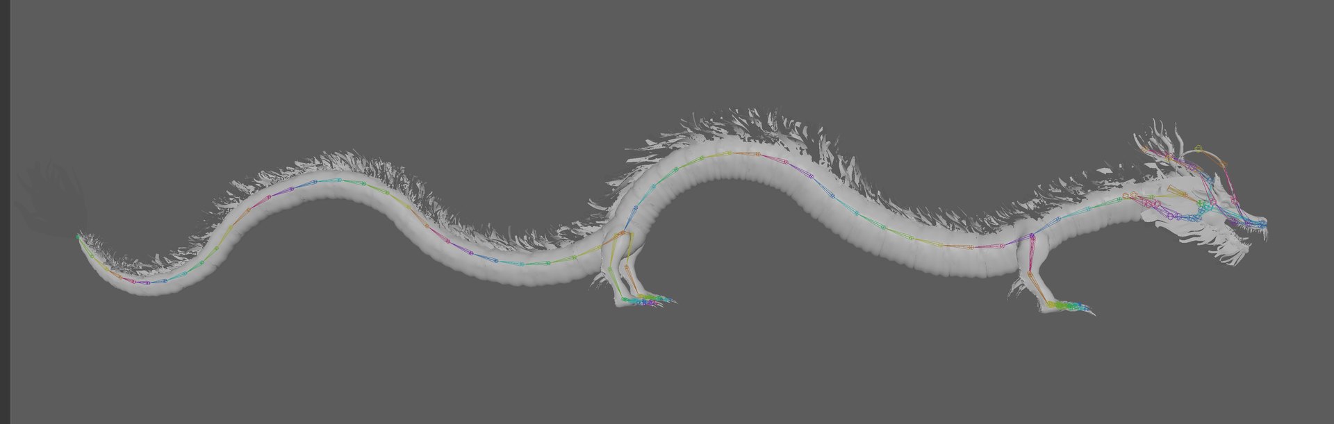 3D Chinese Dragon Rig Model - TurboSquid 2030034