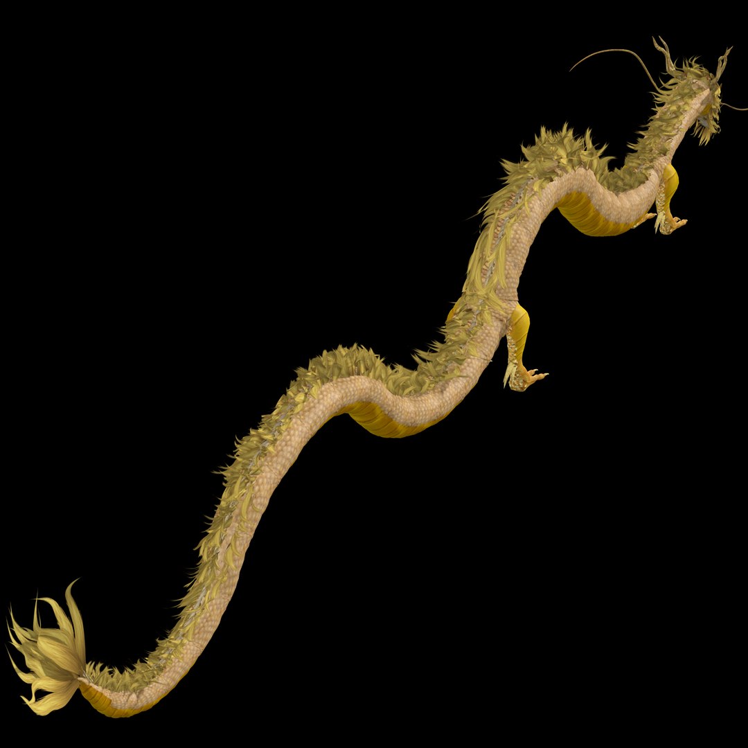 3D Chinese Dragon Rig Model - TurboSquid 2030034
