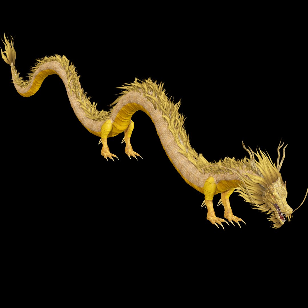 3D Chinese Dragon Rig Model - TurboSquid 2030034