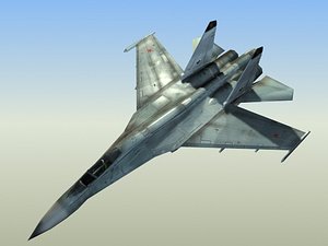 3ds max russian su27b