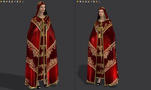 Royal Cloak 3D model
