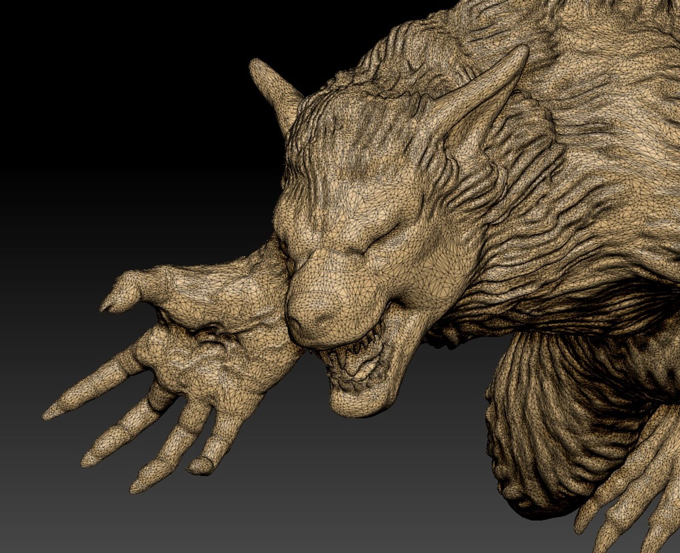 Werewolf 3d Model 5183