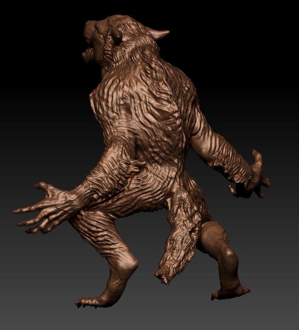 Werewolf 3d Model 6227