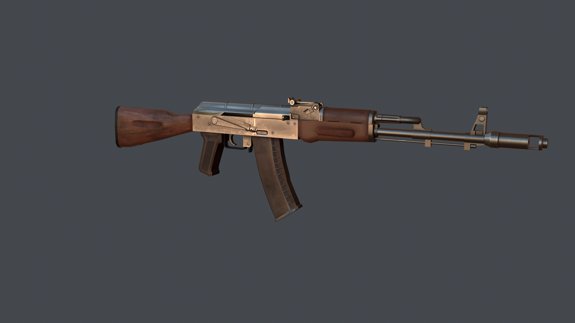 Weapon Kalashnikov Ak-74 Assault Rifle Max