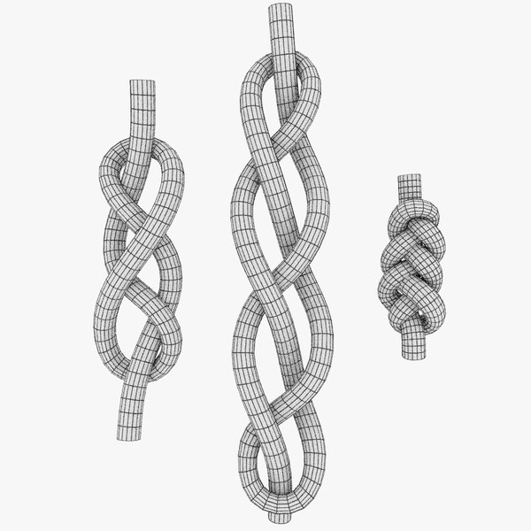 Low Poly OBJ Braids Models | TurboSquid