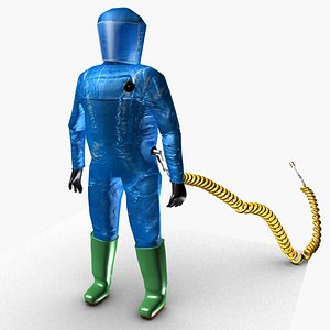 lab pressure suit 3D