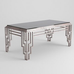 3D model table cofe art